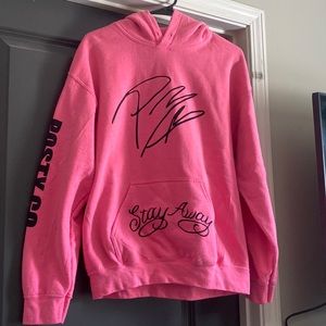 Pink Post Malone Hoodie Size M